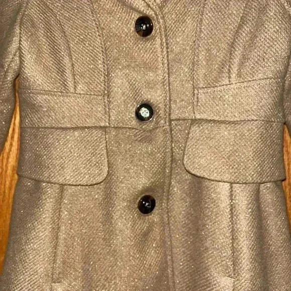 Tan peacoat Jessica Simpson size medium 10/12 faux fur
NWT - Picture 12 of 13